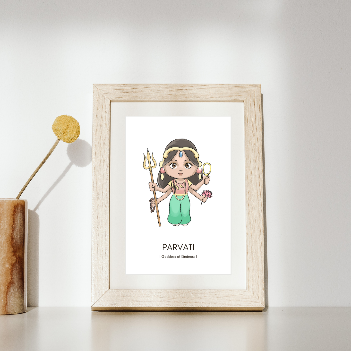 Parvati Poster - Digital Download (No physical item is shipped)