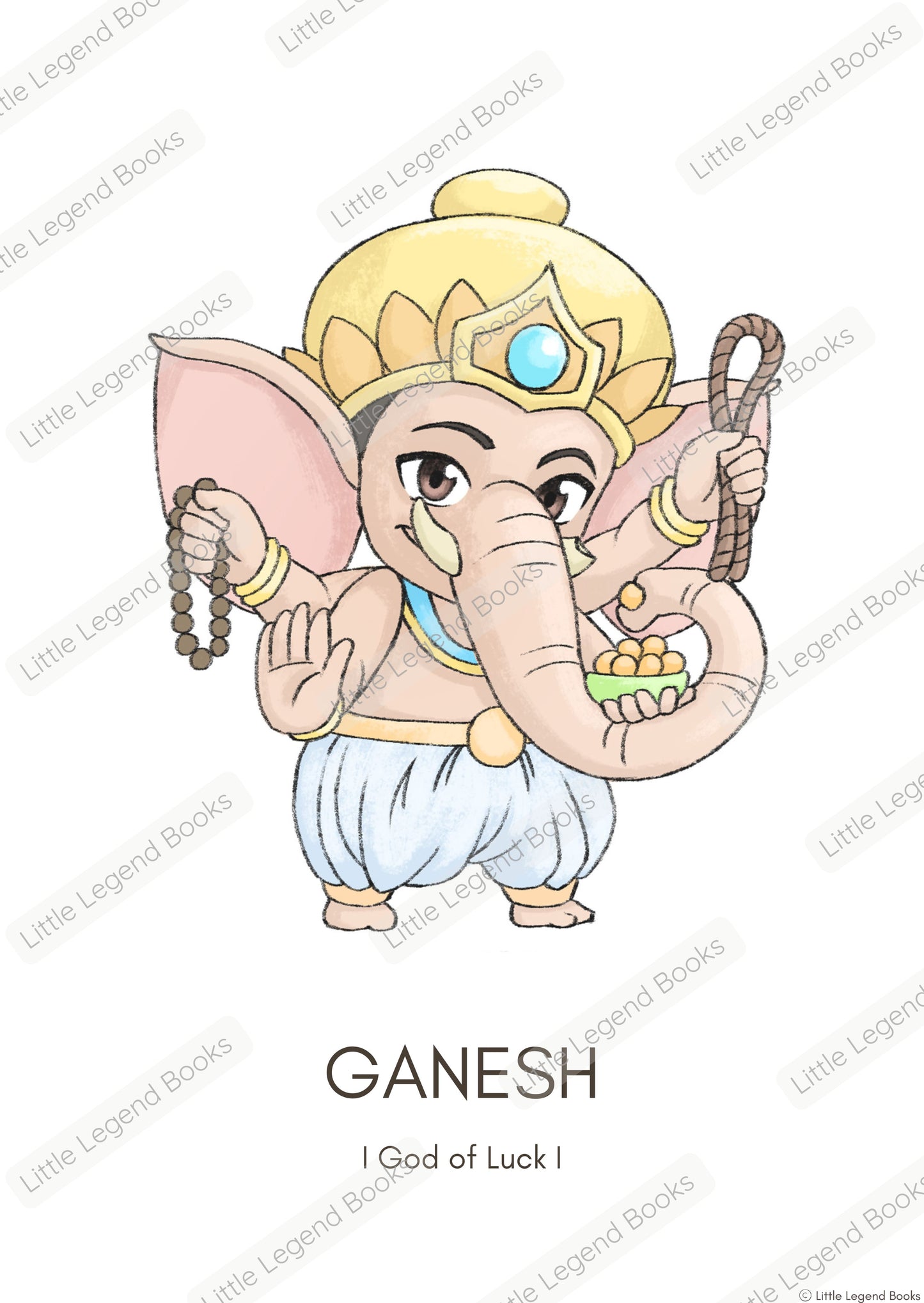 Ganesh Poster - Digital Download (No physical item is shipped)