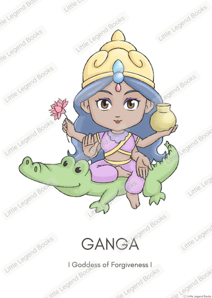 Ganga Poster- Digital Download (No physical item is shipped)