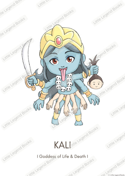 Kali Poster - Digital Download. (No physical item is shipped)