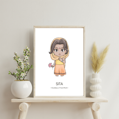 Sita Poster - Digital Download (No physical item is shipped)