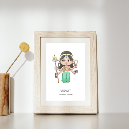 Parvati Poster - Digital Download (No physical item is shipped)