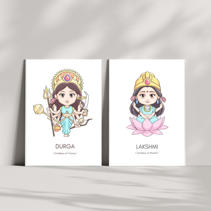 Durga Poster - Digital Download (No physical item is shipped)