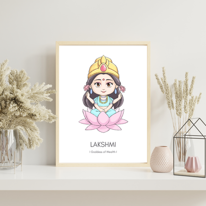 Lakshmi Poster- Digital Download (No physical item is shipped)