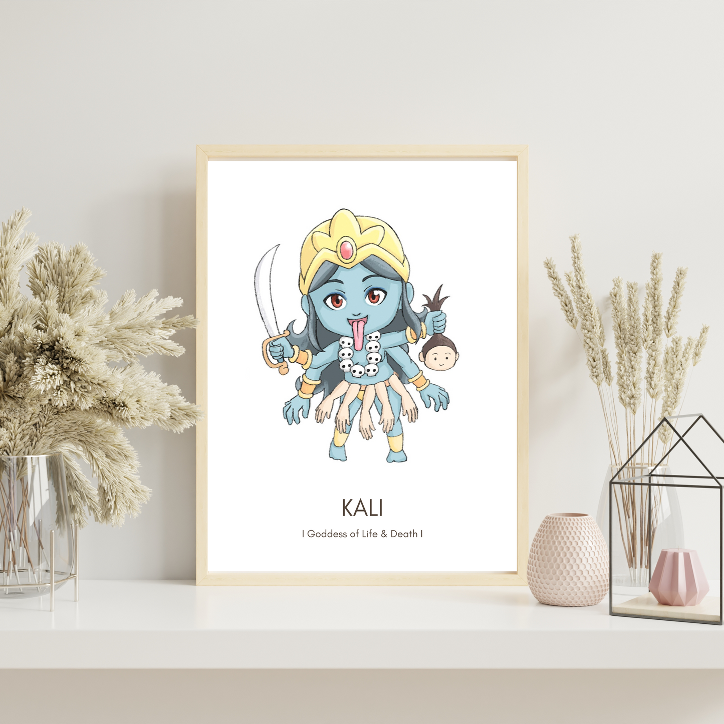 Kali Poster - Digital Download. (No physical item is shipped)