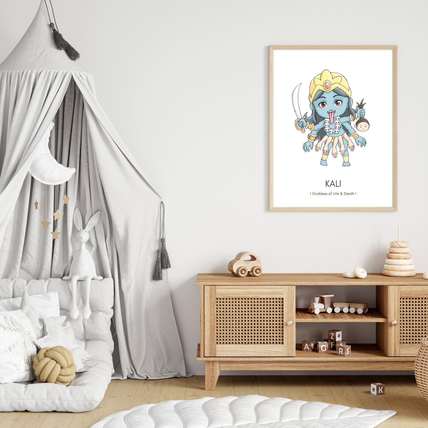 Kali Poster - Digital Download. (No physical item is shipped)