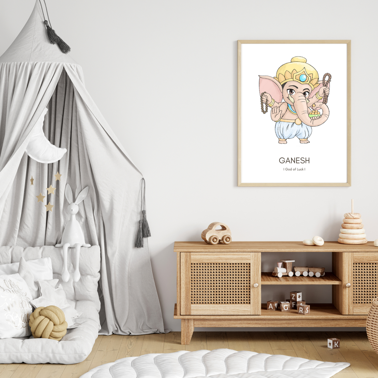 Ganesh Poster - Digital Download (No physical item is shipped)