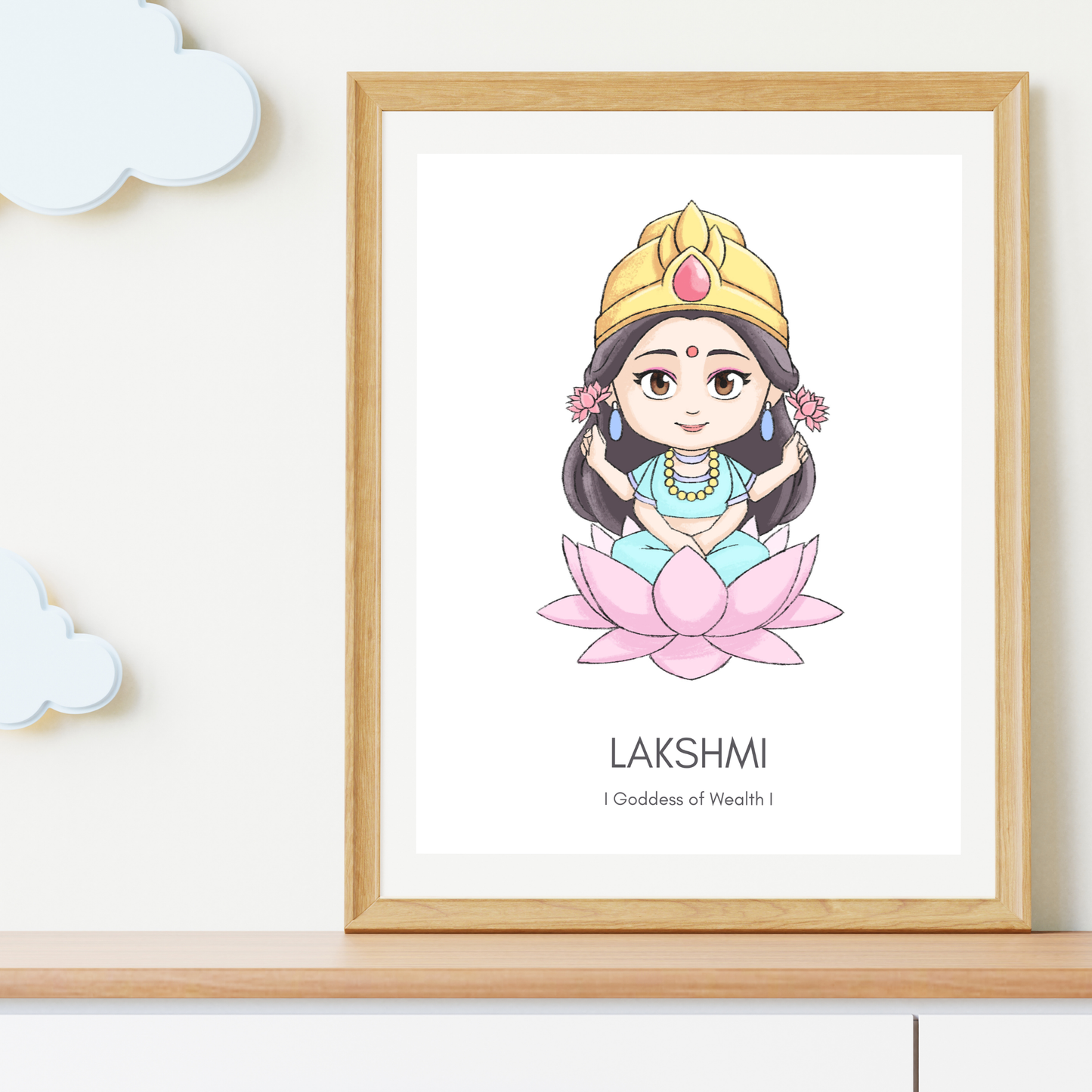 Lakshmi Poster- Digital Download (No physical item is shipped)