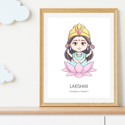 Lakshmi Poster- Digital Download (No physical item is shipped)