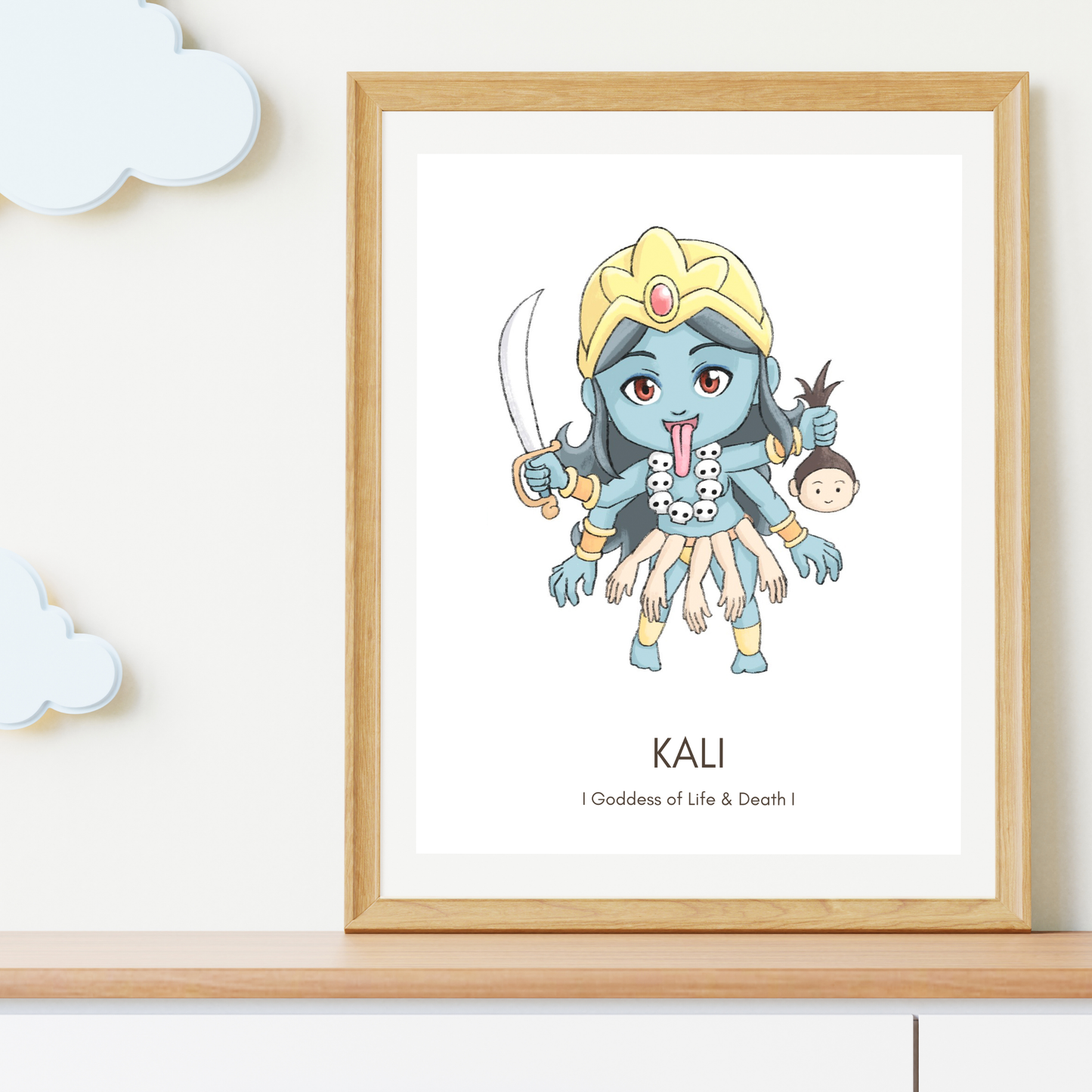 Kali Poster - Digital Download. (No physical item is shipped)