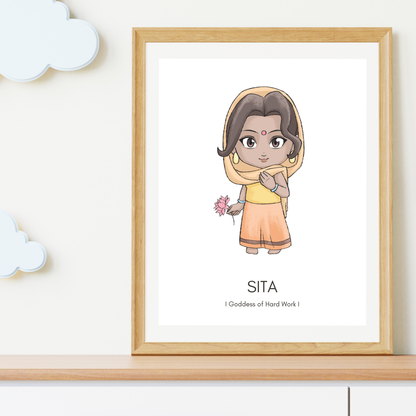 Sita Poster - Digital Download (No physical item is shipped)