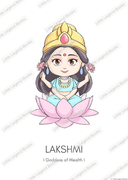 Lakshmi Poster- Digital Download (No physical item is shipped)