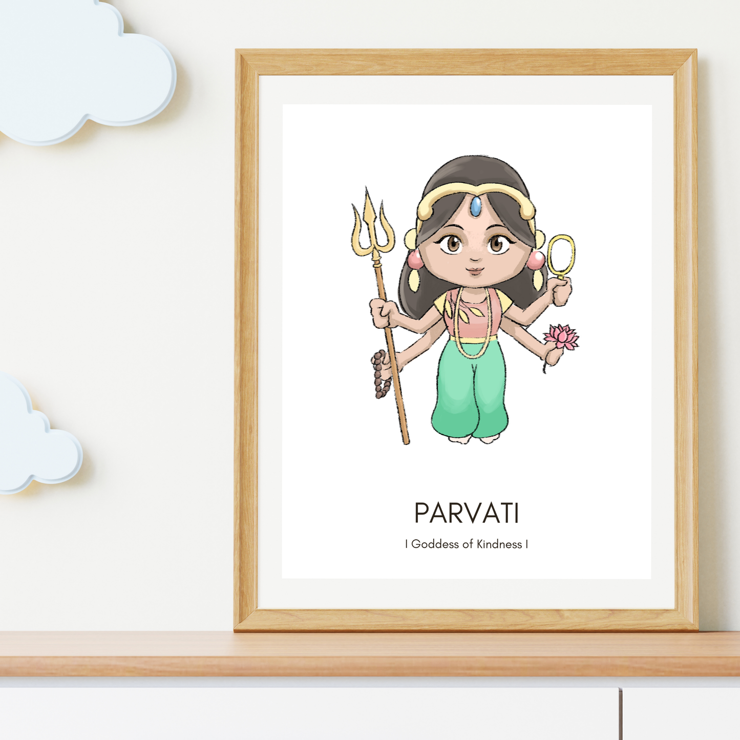 Parvati Poster - Digital Download (No physical item is shipped)