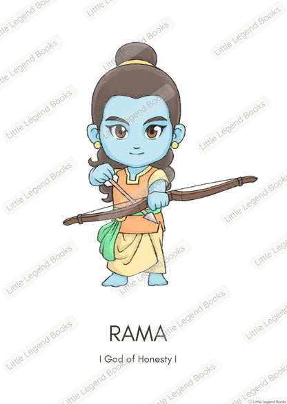 Rama Poster - Digital Download (No physical item is shipped)