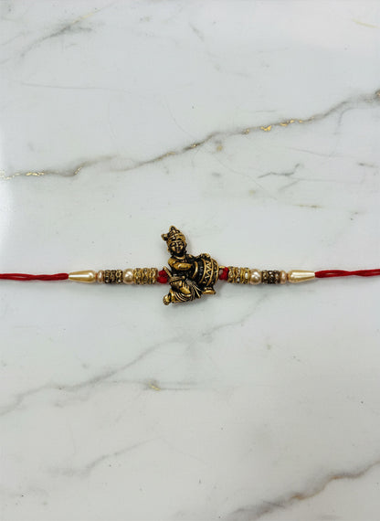 🎁 Rakhi Gift Set – Signed Book + Rakhi of Your Choice